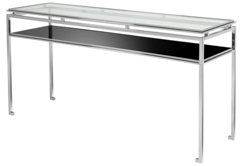 Casa Padrino Designer Konsole 150 x 45 x H. 78,5 cm - Luxus Kollektion