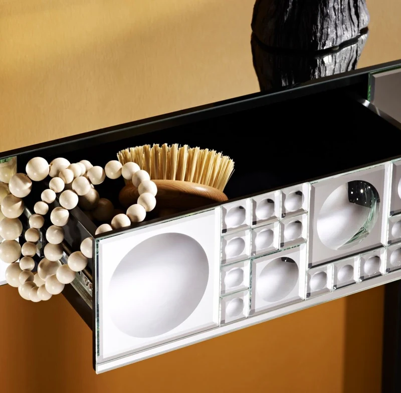 Casa Padrino Luxus Hotel Konsolentisch 100 x 33 x H. 80 cm - Luxus Hotel Möbel