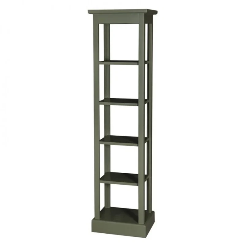 Casa Padrino Landhaus Stil Regalschrank 45 x 35 x H170 cm Massivholz