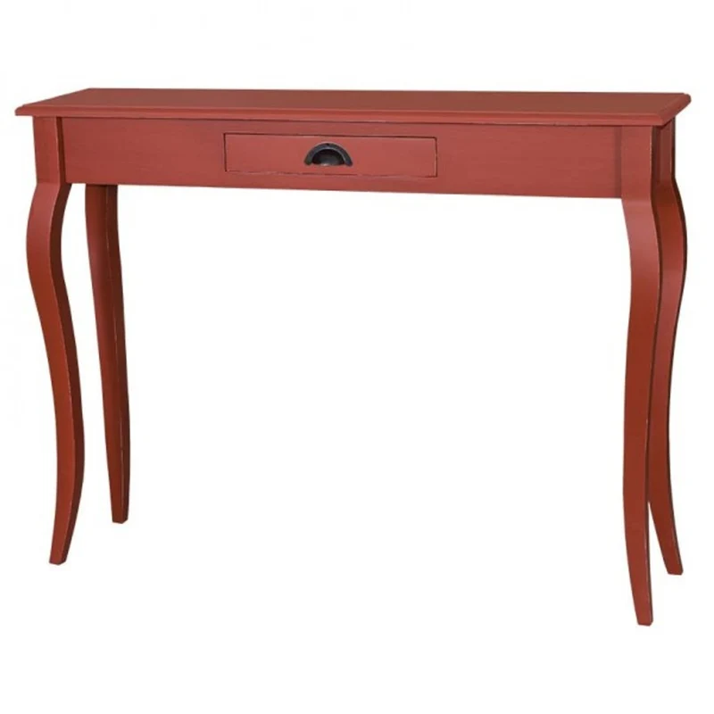 Casa Padrino Barock Konsole mit 1 Schublade 120 cm - Konsolentisch Landhaus Stil Sideboard Schrank Wandkonsole