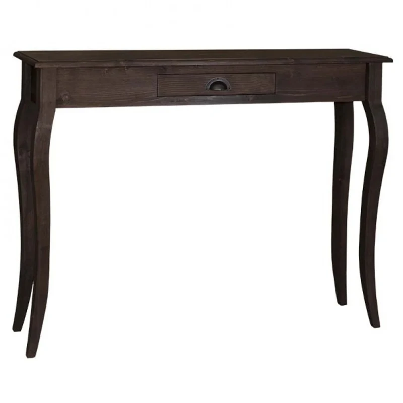 Casa Padrino Barock Konsole mit 1 Schublade 120 cm - Konsolentisch Landhaus Stil Sideboard Schrank Wandkonsole