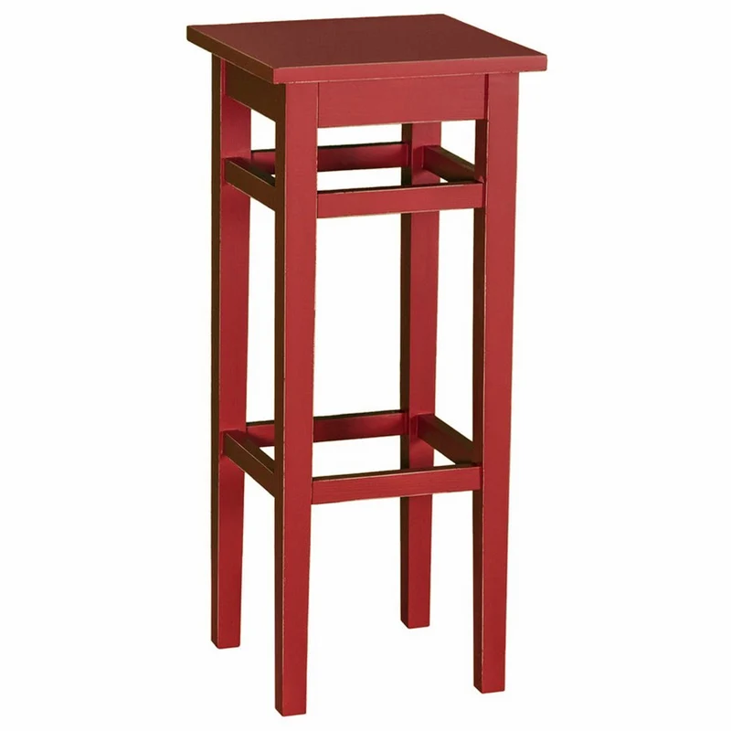 Casa Padrino Landhaus Stil Bar Hocker Massivholz - Shabby Chic Landhaus Stil Barhocker Bar Stuhl