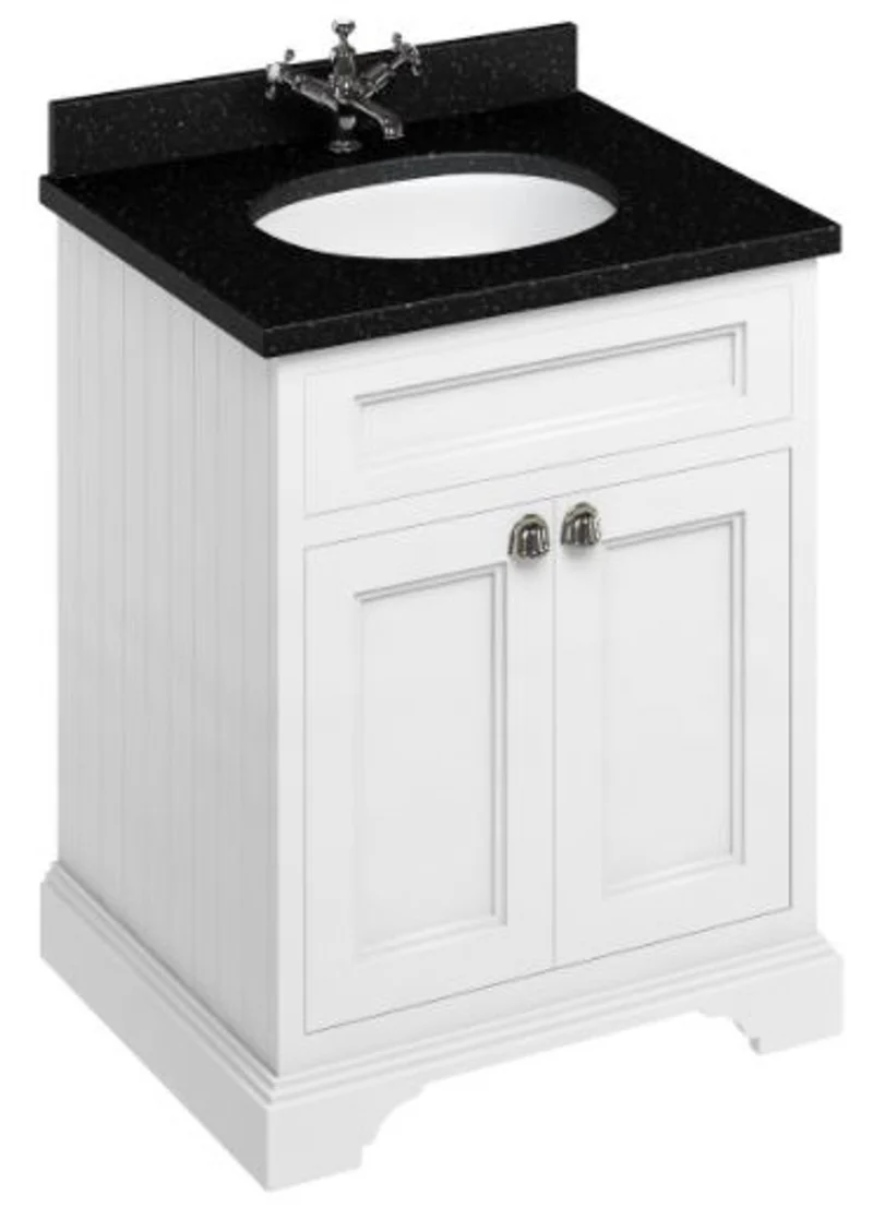 Casa Padrino Luxus Waschschrank / Waschtisch mit Granitplatte und 2 Türen - Limited Edition