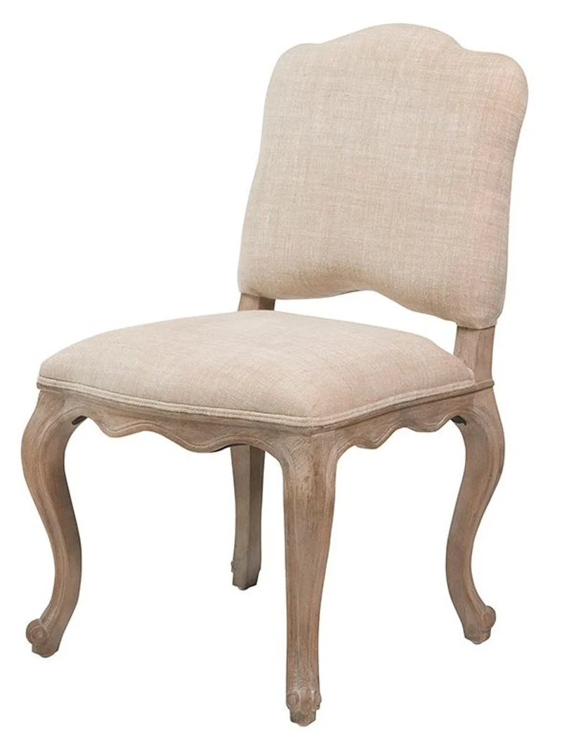 Casa Padrino Designer Esszimmerstuhl Beige - Luxus Qualität