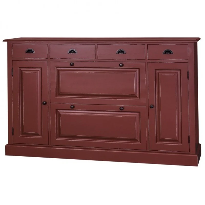 Casa Padrino Shabby Chic Landhaus Stil Sideboard Schuhschrank - Dielen Schrank