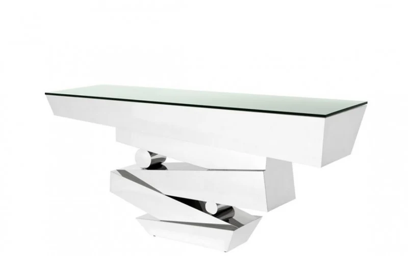 Casa Padrino Luxus Konsole 180 x 50 x H. 80 cm - Luxus Qualität