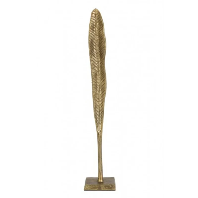 Casa Padrino Designer Metall Deko Antik Bronze 10 x 10 x H 58,5 cm - Hotel Dekoration