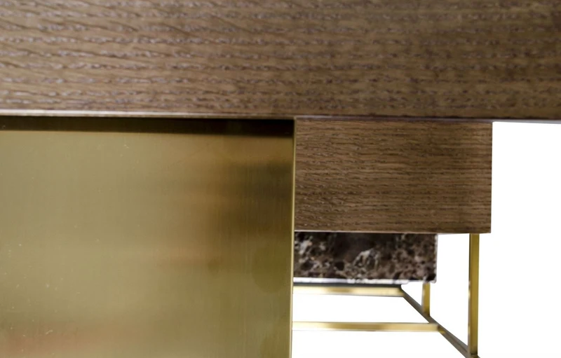 Casa Padrino Luxus Designer Beistelltisch Gold 45 x 45 x H. 80,5 cm - Designer Möbel
