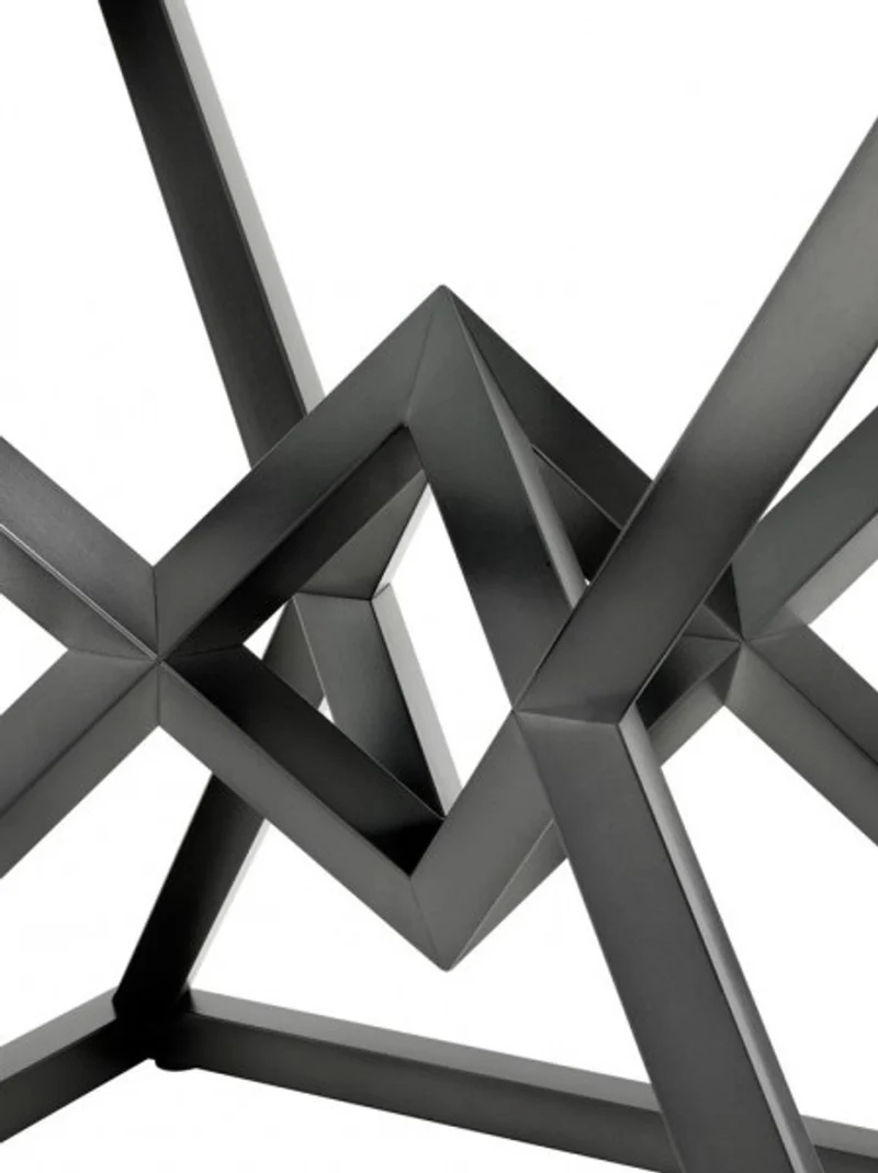 Casa Padrino Luxus Beistelltisch Edelstahl Bronze Finish 65 x 50 x H 60 cm - Tisch Möbel